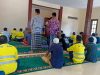 Sholat Jum’at di Masjid Area Pertambangan PT. PETS Dipenuhi Karyawan