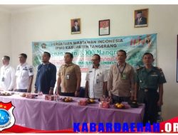 PWI Kabupaten Tangerang Sambut HPN 2023 Tanam 1000 Mangrove di Pesisir Mauk