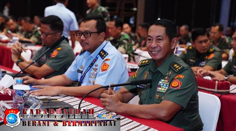 Kasum TNI Buka Rakor Evaluasi Operasi dan Latihan TNI 2024